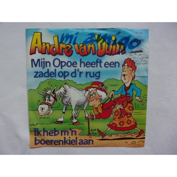 Andre van Duin - Mijn opoe heeft een zadel op der rug