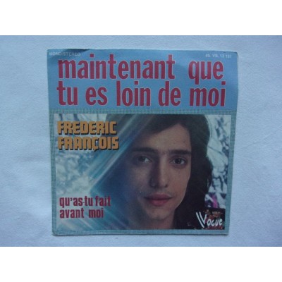 Frederic Francois - Maintenant que tu es join de moi