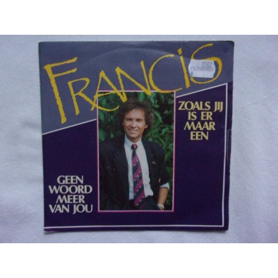 Francis - Zoals jij is er maar een