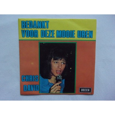 Chris David - Bedankt voor deze mooie uren