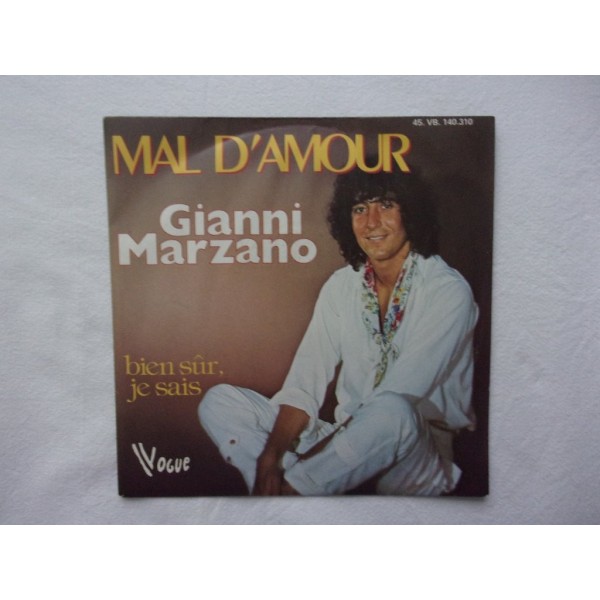 Gianni Marzano - Mal d'amour