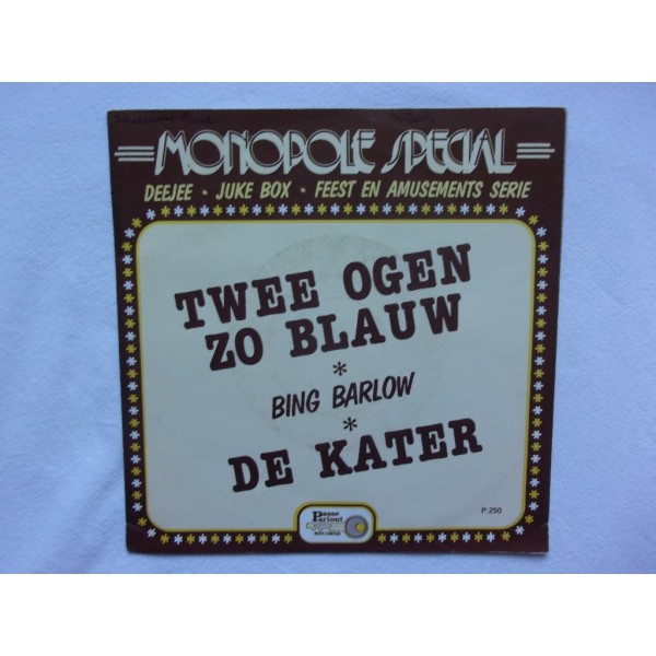 Bing Barlow - Twee ogen zo blauw