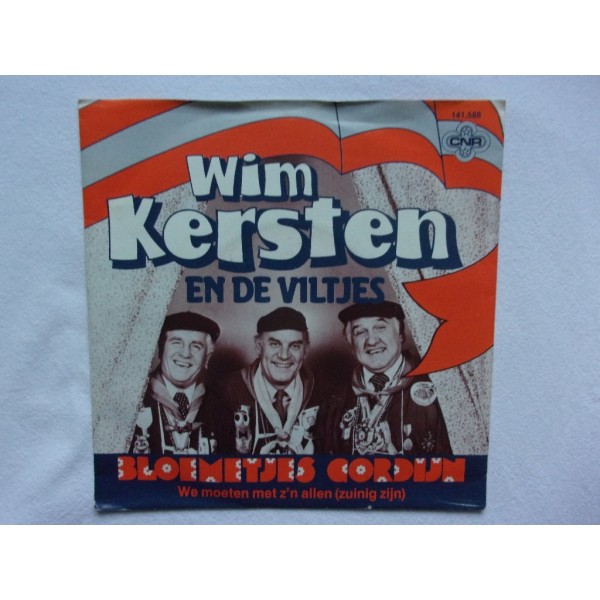 Wim Kersten en de Viltjes - Bloemetjes gordijn