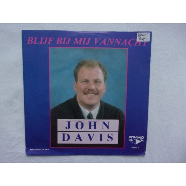 John Davis - Blijf bij mij vannacht