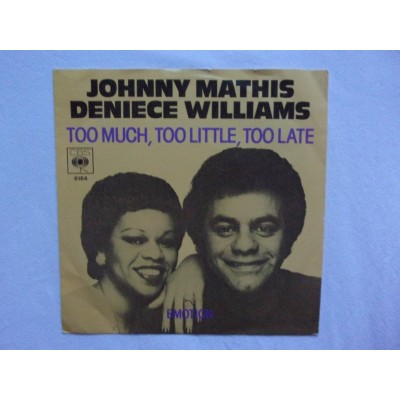 Johnny Mathis & Deniece Williams - Too much too little too late