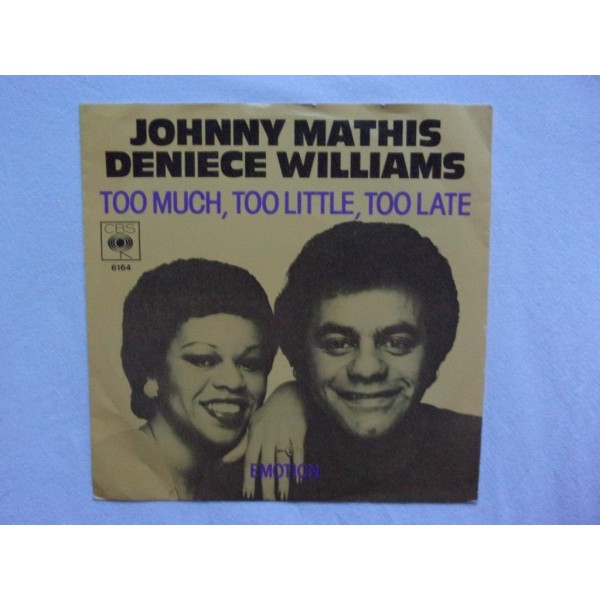 Johnny Mathis & Deniece Williams - Too much too little too late