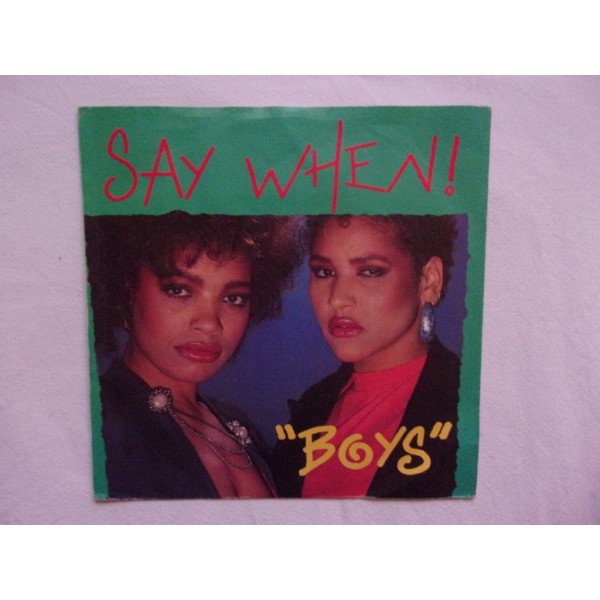 Say when - Boys