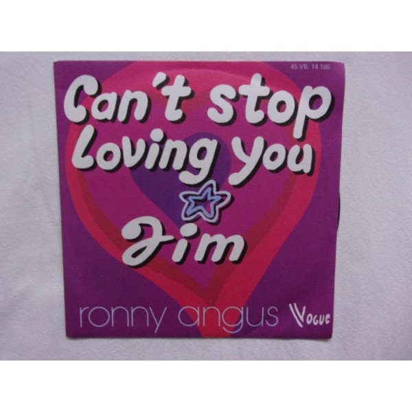 Ronny Angus - Can't stop loving you