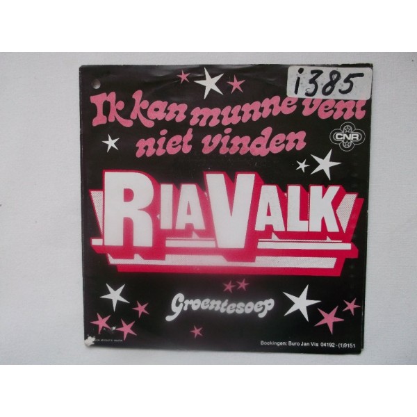 Ria Valk - Ik kan munne vent niet vinden