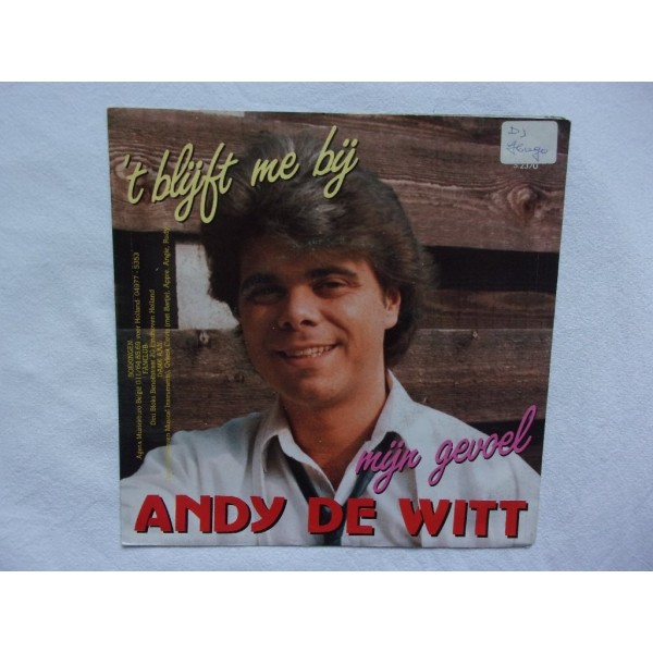 Andy de Witt - Het blijft me bij