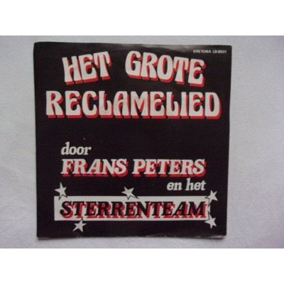 Frans Peters & het sterrenteam - Het grote reklamelied