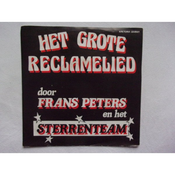 Frans Peters & het sterrenteam - Het grote reklamelied
