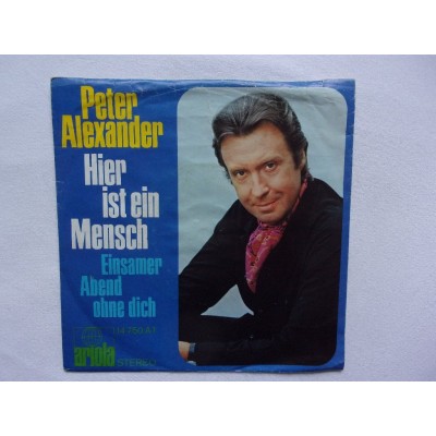 Peter Alexander - Hier ist ein mensch