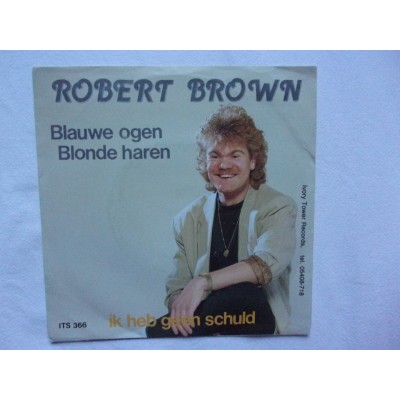 Robert Brown - Blauwe ogen blonde haren