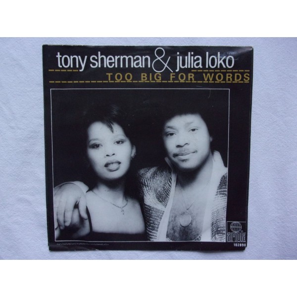 Tony Sherman & Julia Loko - Too big for words