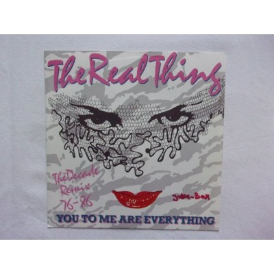 The real thing - You to me are everything