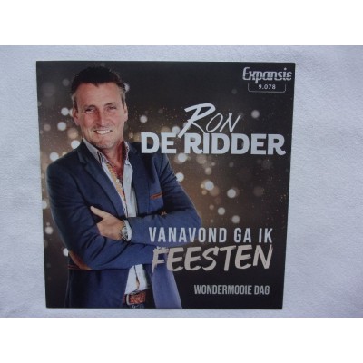 Ron de Ridder - Vanavond ga ik feesten