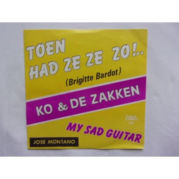 Ko & De zakken - Toen had ze ze zo