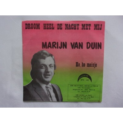 Marijn van Duin - Droom heel de nacht met mij