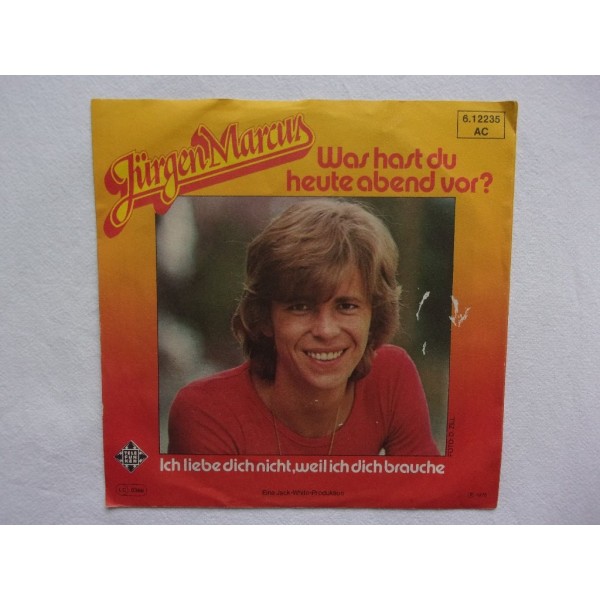 Jurgen Marcus - Was hast du heute abend vor