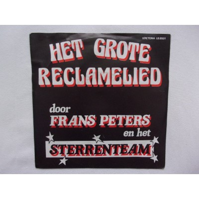 Frans Peters en het sterrenteam - Het grote reklamelied