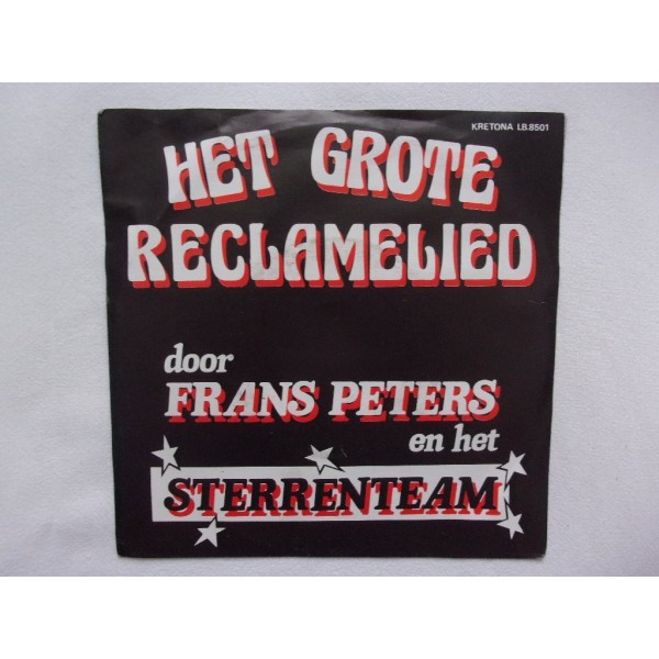 Frans Peters en het sterrenteam - Het grote reklamelied