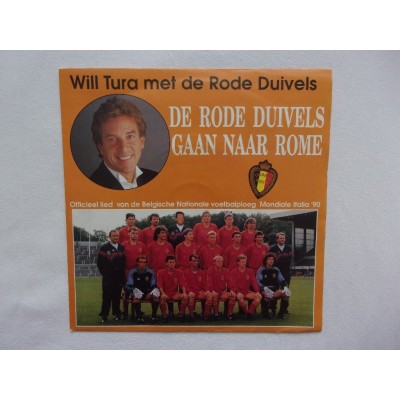 Will Tura en de rode duivels - De rode duivels gaan naar Rome