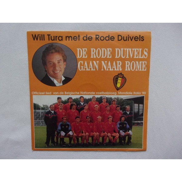 Will Tura en de rode duivels - De rode duivels gaan naar Rome