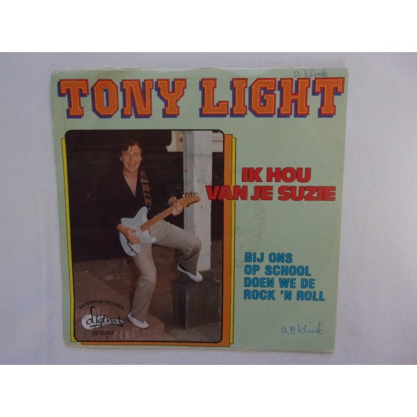 Tony Light - Ik hou van je Suzie