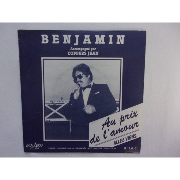 Benjamin - Au prix de l 'amour