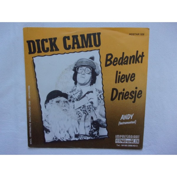 Dick Camu - Bedankt lieve Driesje