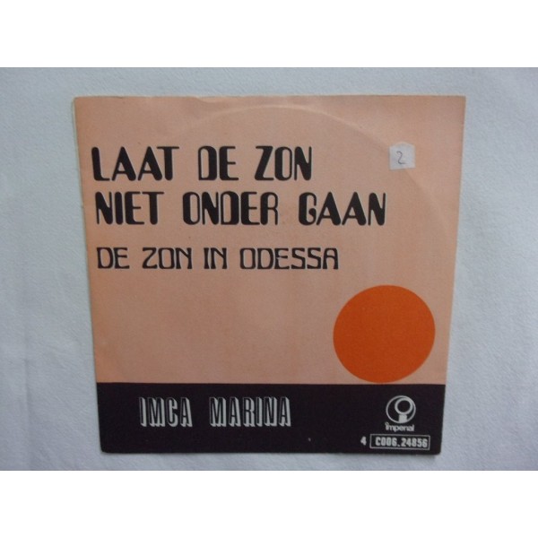 Imca Marina - Laat de zon niet ondergaan