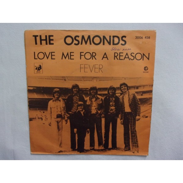 The Osmonds - Love me for a reason