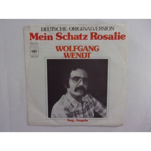 Wolfgang Wendt - Mein schatz rosalie