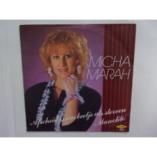 Micha Marah - Afscheid is een beetje sterven
