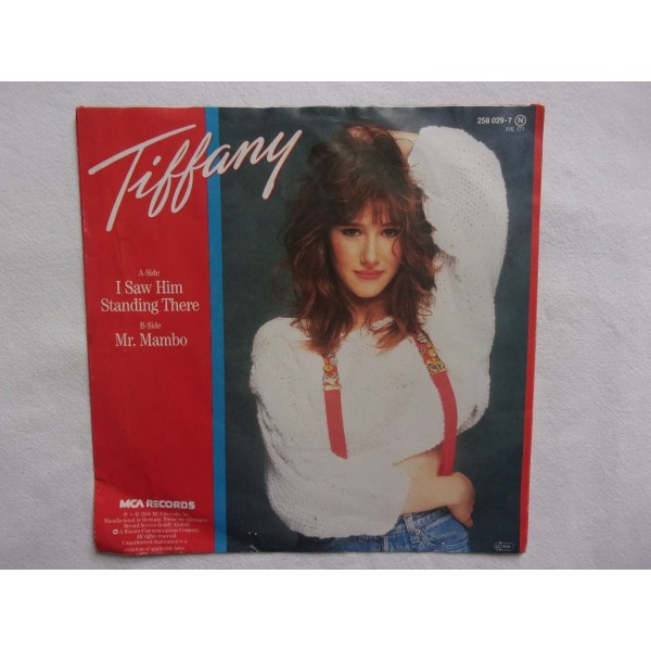 Tiffany - I saw him standing there