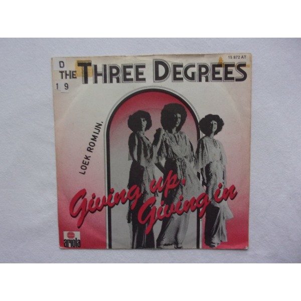 The Three degrees - Giving up giving in