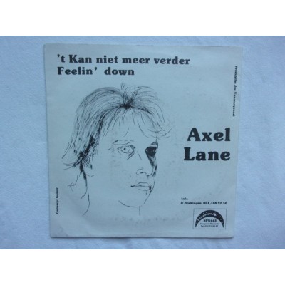 Axel Lane - Het kan niet meer verder