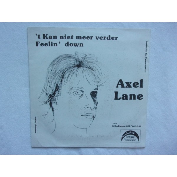 Axel Lane - Het kan niet meer verder