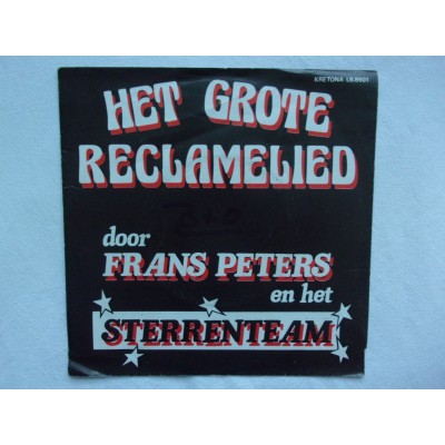 Frans Peters & het sterrenteam - Het grote reklamelied