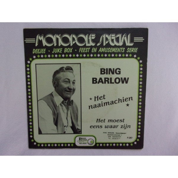 Bing Barlow - Het naaimachien