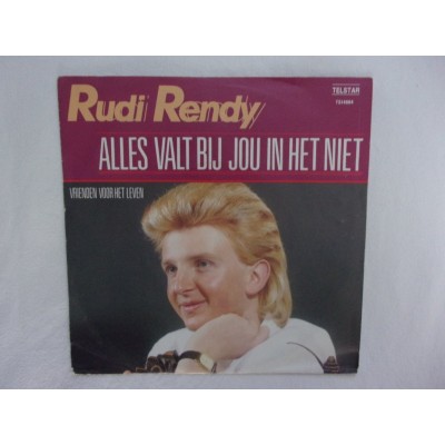 Rudi Rendy - Alles valt bij jou in het niet