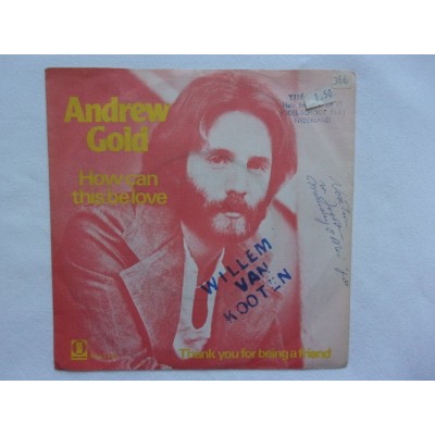 Andrew Gold - How can this be love