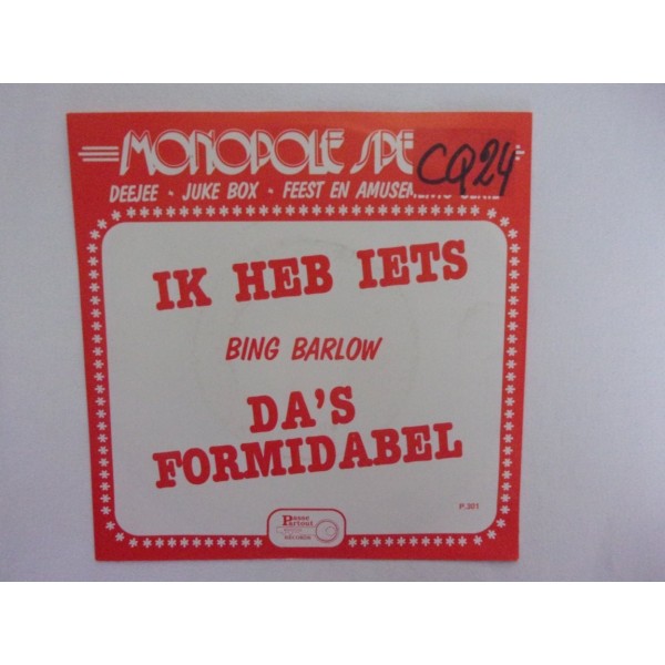 Bing Barlow - Ik heb iets