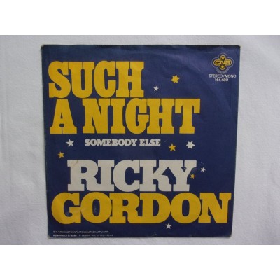 Ricky Gordon - Such a night