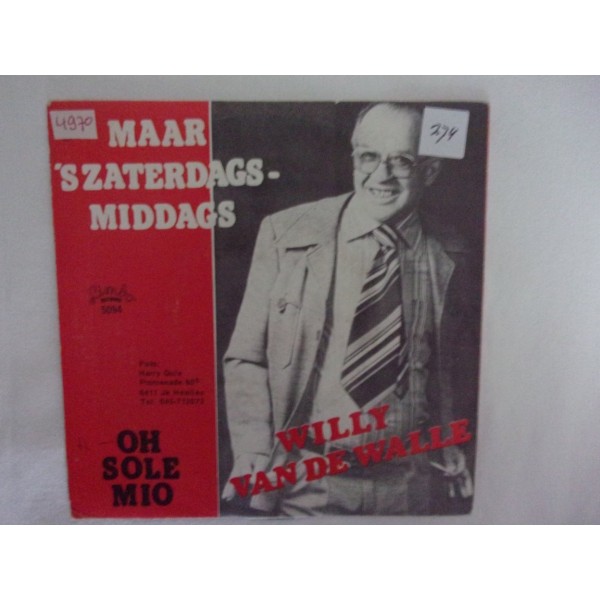 Willy van de Walle - Sole mio