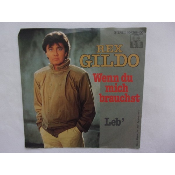 Rex Gildo - Wenn du mich brauchst