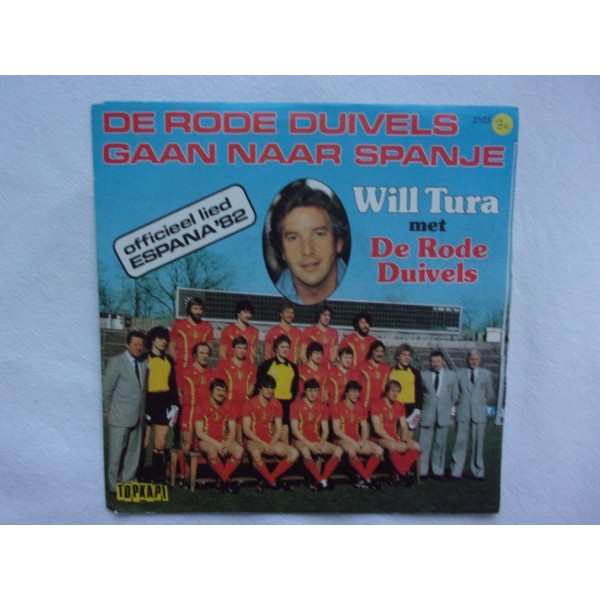 Will Tura met de rode duivels - De rode duivels gaan naar Spanje