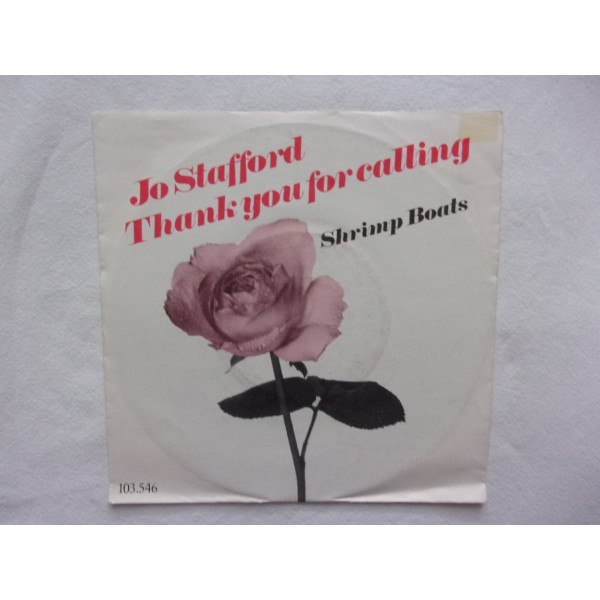 Jo Stafford - Thank you for calling