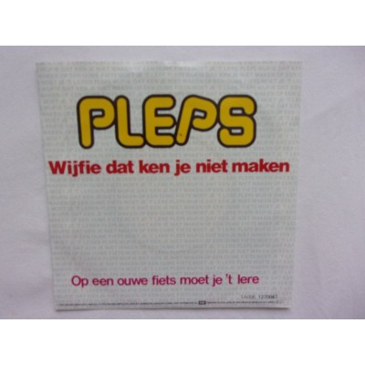 Pleps - Wijfie dat ken je niet maken